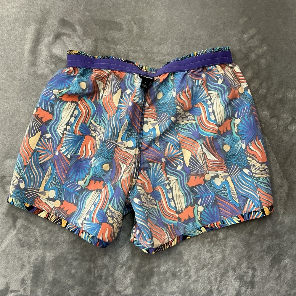 PATAGONIA Women’s BAGGIES 5" Swim SHORTS tropical Print size Small multi color - Picture 7 of 12